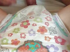 RefleXXX presents: Boy and girl in wet goodnites diapers plat with a dildo sex