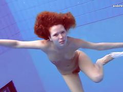 RefleXXX presents: Matrosova hot ginger pussy in the pool