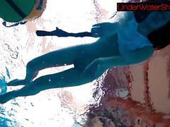 RefleXXX presents: Perfect shaved teen in the pool
