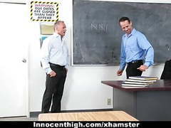 RefleXXX presents: Innocenthigh- school girl fucks both her teachers