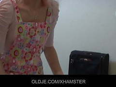 RefleXXX presents: Old pervert man gets ridden by a young hotel maid
