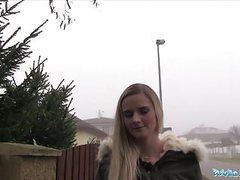RefleXXX presents: Public agent katy pearl gets her tight pussy fucked in a car