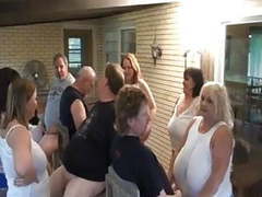 RefleXXX presents: Mature bbw sluts sucking cock in group fun