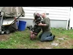 RefleXXX presents: Hogtied tight in the garden