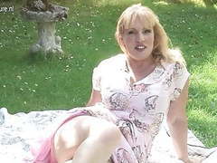 RefleXXX presents: Hot blonde british mother going naughty at the park