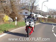 RefleXXX presents: Clubxflat-  biker babe towed after breakdown
