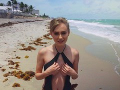RefleXXX presents: Outdoor fucking with alicia williams getting cum on tits, Couple, Hardcore, Outdoor, Beach, Bikini, Lingerie, Blowjob, Pussy Licking, Missionary, Natural Tits, Cowgirl, Hot Ass, Pussy, Cum On Tits, Cumshot