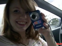 RefleXXX presents: Homemade car blowjob from his cute girlfriend