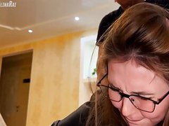 RefleXXX presents: The stepson took advantage of the situation and filled his stepmother's pussy with thick sperm