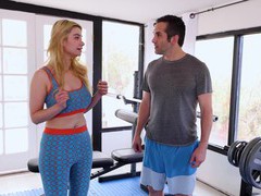 RefleXXX presents: Hot angelica coralvine sucking her coach's dick in the gym