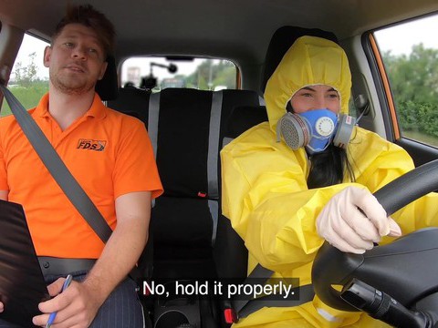 RefleXXX presents: Driving instructor fucks orgasmic pussy of skinny czech lexi dona