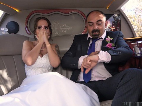 RefleXXX presents: Busty bride jennifer mendez gets ass fucked in back of the limo