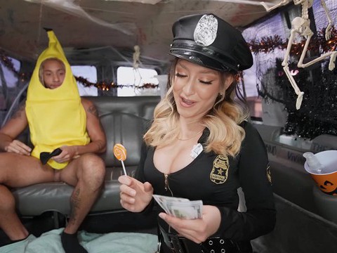 RefleXXX presents: Rough interracial dicking in doggy style position - mads flores