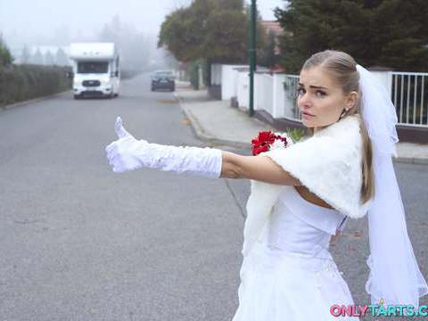 RefleXXX presents: Shock content sexy bride fucks random van driver on marriage day