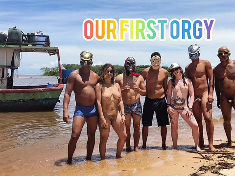 RefleXXX presents: I took my wives to a gangbang with my friends on an old boat in salvador