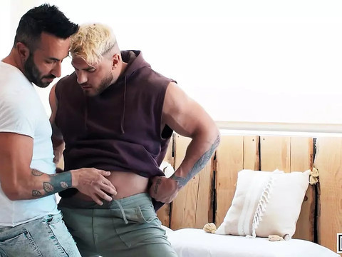 RefleXXX presents: Men - eager johnny viper gets a mouthful of cum after william seed fucks his ass in doggystyle