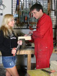 RefleXXX presents: Blonde teenage beauty fucking her old and horny handyman