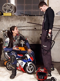 RefleXXX presents: Shy teenage biker chick fucks the horny mechanic hardcore