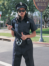 RefleXXX presents: Cherry Lee, This Corrupt L.A. Cop Takes What She Wants