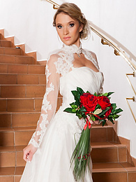 RefleXXX presents: Czech bride Angel Piaff gets banged in a laundry room after posing in lingerie