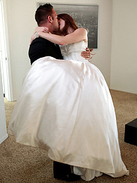 RefleXXX presents: Bride with big fake tits Veronica Vain gets her trimmed pussy nailed deep
