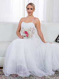 RefleXXX presents: Blonde bride Anna Khara has sex with the groom and a photographer at once